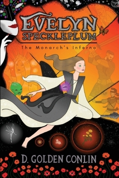 Paperback Evelyn Speckleplum: The Monarch's Inferno [Large Print] Book
