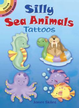 Paperback Silly Sea Animals Tattoos Book