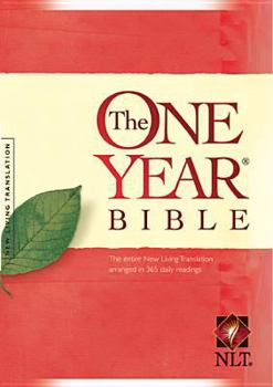 Hardcover The One Year Bible NLT (One Year Bible: New Living Translation-2) Book