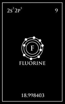 Paperback Fluorine Element Notebook: For Nuclear Scientist - Quantum Physicist - Journal - 120 Lined Pages - 5 x 8 inches Book