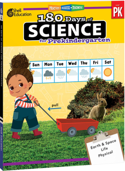 Paperback 180 Days(tm) Science for Prekindergarten: Practice, Assess, Diagnose Book