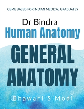 Paperback General Anatomy: Cbme Based for Indian Medical Graduates Book