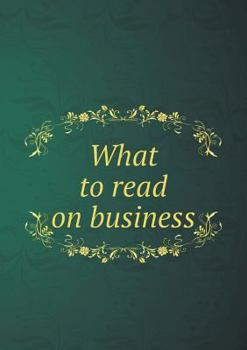 Paperback What to read on business Book