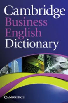 Paperback Cambridge Business English Dictionary Book