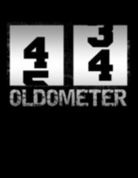 Paperback Oldometer 44: Oldometer 43-44 .44th Birthday Funny Gift Book
