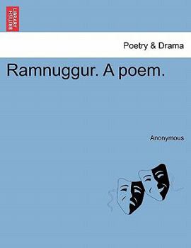 Paperback Ramnuggur. a Poem. Book