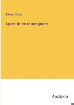 Paperback Special Report on Immigration Book