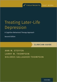 Paperback Treating Later-Life Depression: A Cognitive-Behavioral Therapy Approach, Clinician Guide Book