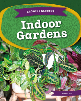 Library Binding Indoor Gardens Book