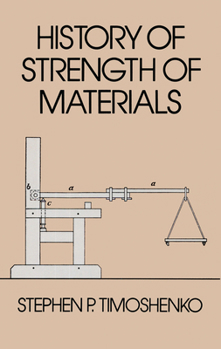 Paperback History of Strength of Materials Book