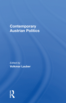 Paperback Contemporary Austrian Politics Book