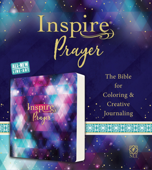 Inspire Prayer Bible NLT (Hardcover Leatherlike, Metallic Gold): The Bible for Coloring & Creative Journaling