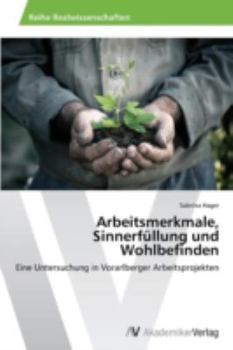 Paperback Arbeitsmerkmale, Sinnerfüllung und Wohlbefinden [German] Book