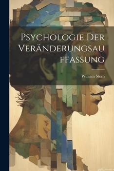Paperback Psychologie Der Veränderungsauffassung [Polish] Book