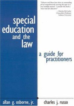 Paperback Special Education and the Law: A Guide for Practitioners Book