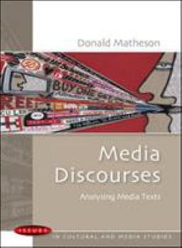 Paperback Media Discourses: Analysing Media Texts Book