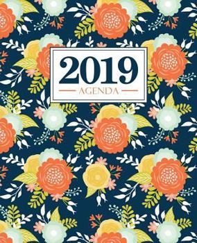 Paperback Agenda 2019: 19x23cm: Agenda 2019 Semainier Fran [French] Book