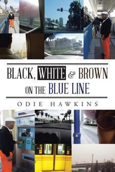Paperback Black, White & Brown On The Blue Line Book