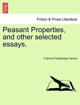 Paperback Peasant Properties, and Other Selected Essays. Book