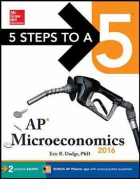 Paperback 5 Steps to a 5 AP Microeconomics Book