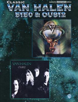 Paperback Classic Van Halen -- 5150 & Ou812: Authentic Guitar Tab Book