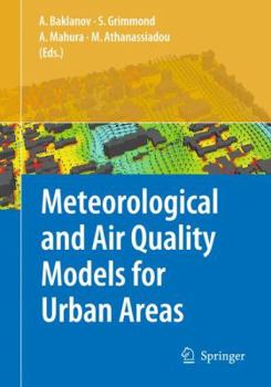 Paperback Meteorological and Air Quality Models for Urban Areas Book