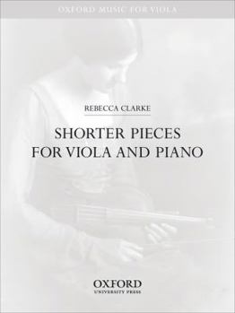 Paperback Shorter Pieces for Viola and Piano Book