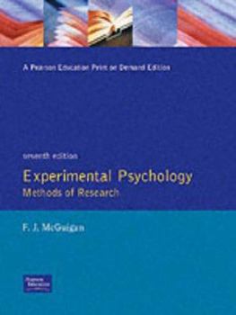 Paperback Experimental Psychology Methods of Research (7th Edition) Book