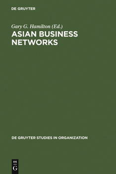 Hardcover Asian Business Networks Book