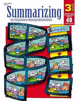 Paperback Summarizing to Improve Comprehension Gr3 Book