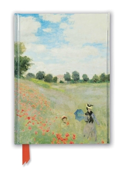 Hardcover Claude Monet: Wild Poppies, Near Argenteuil (Foiled Journal) Book