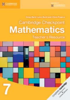 Unknown Binding Cambridge Checkpoint Mathematics Teacher's Resource 7 Book