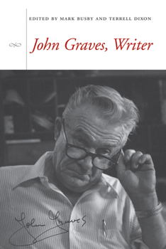 Hardcover John Graves, Writer Book