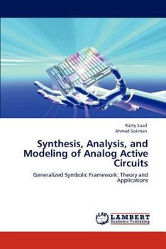 Paperback Synthesis, Analysis, and Modeling of Analog Active Circuits Book