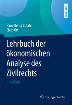 Hardcover Lehrbuch Der Ökonomischen Analyse Des Zivilrechts [German] Book