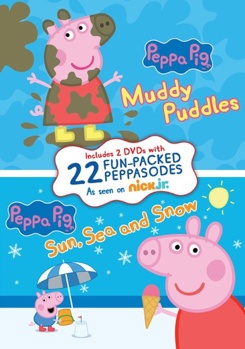 DVD Peppa Pig: Muddy Puddles / Sun, Sea & Snow Book