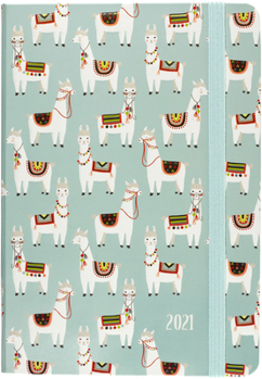 Llamas Weekly Planner 2021 Calendar