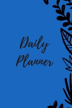 Paperback Daily Planner, Journal Planner ( 6 x9 inch 100 pages ) Book