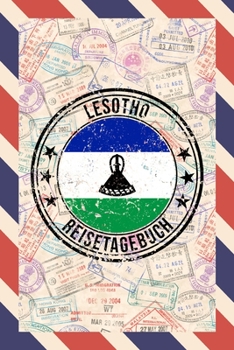 Lesotho Reisetagebuch: A5 Reise Journal I Notizbuch I Urlaubs Planer I Road trip Planer I Travel notebook I 6X9 Pocket journal I Geschenk für Backpacker (German Edition)