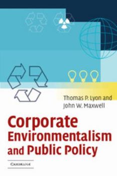 Paperback Corporate Environmentalism and Public Policy Book