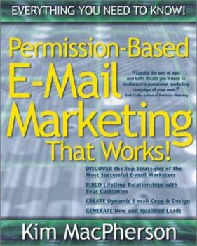 Paperback Permission Based E-mail Marketing That Works! Book