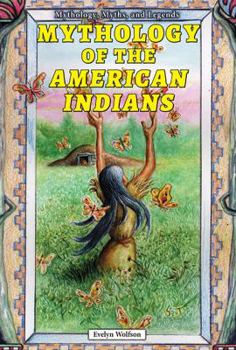 Library Binding Mythology of the American Indians Book
