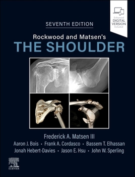 Hardcover Rockwood and Matsen's the Shoulder Book