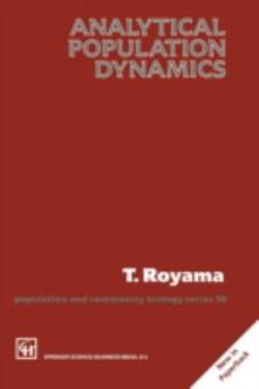 Paperback Analytical Population Dynamics Book