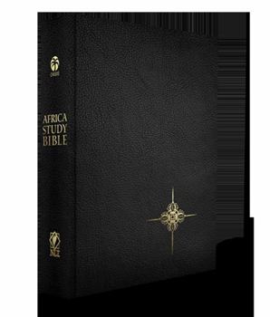 Leather Bound NLT Africa Study Bible (Black Leather): God's Word Through African Eyes Book
