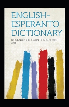 Paperback English-Esperanto Dictionary Annotated Book