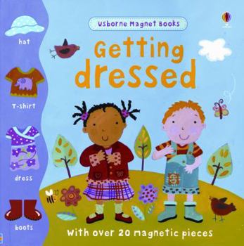 Getting Dressed - Book  of the Usborne Magnet Books