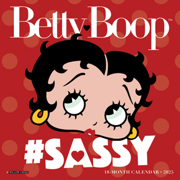 Calendar Betty Boop 2025 7 X 7 Mini Wall Calendar Book