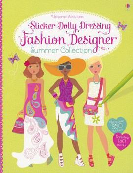 Paperback Sticker Dolly Dressing Fashion Designer Summer Book