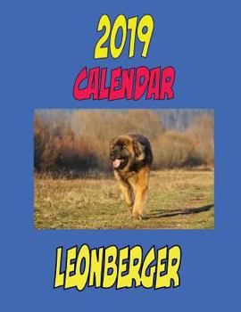 Paperback 2019 Calendar Leonberger: Dog weekly calendar, personal contacts list, password log, notes and to do list. Book